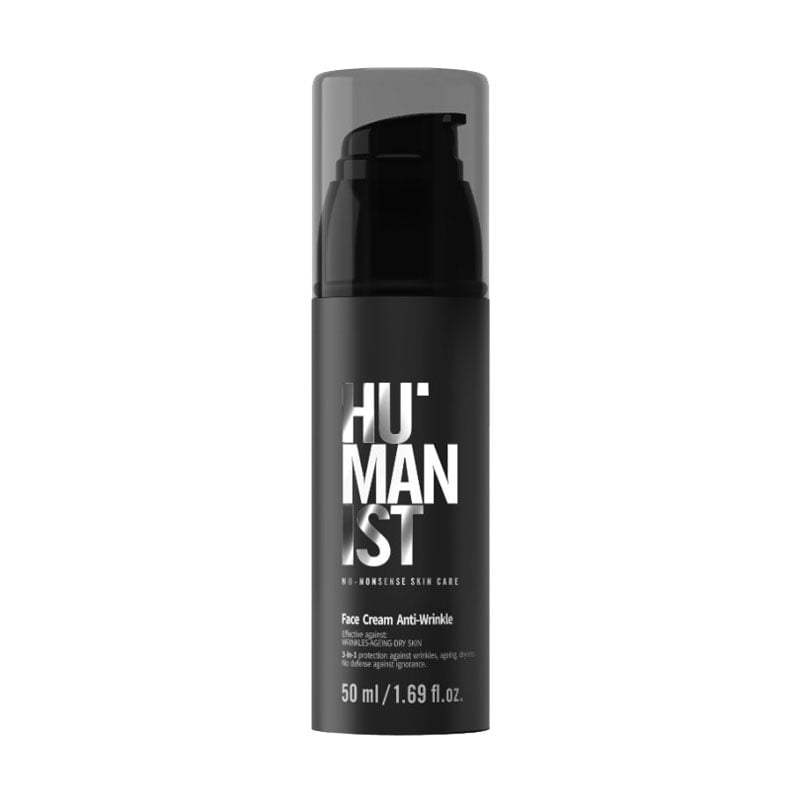 Чоловічий крем для обличчя 3 в 1 Delia Cosmetics Humanist Anti-Wrinkle Face Cream Зволоження та ревіталізування, 50 мл