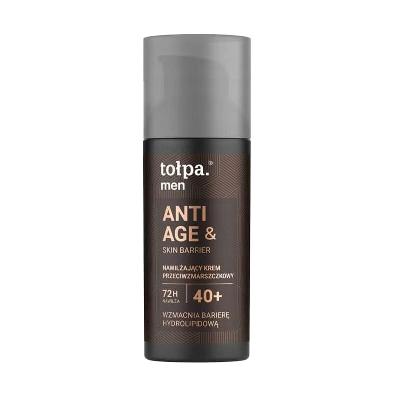Чоловічий крем для обличчя Tolpa Men Anti Age &amp; Skin Barrier проти зморщок 40+, 50 мл